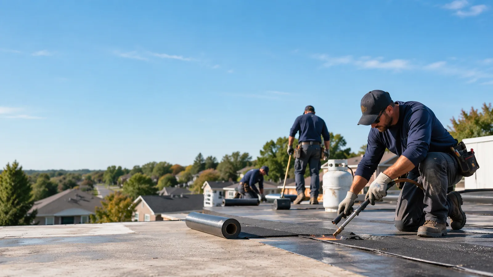 Flat Roof Leak Repair providers in Farrell, PA